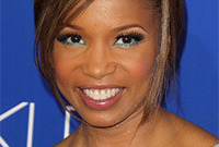 Elise-neal-teal-makeup-side